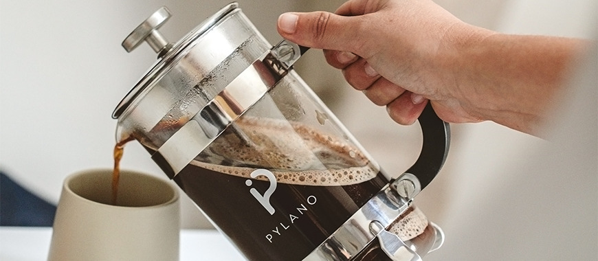 Cafetière à Piston INOX, Français Presse Café Isolation à Double