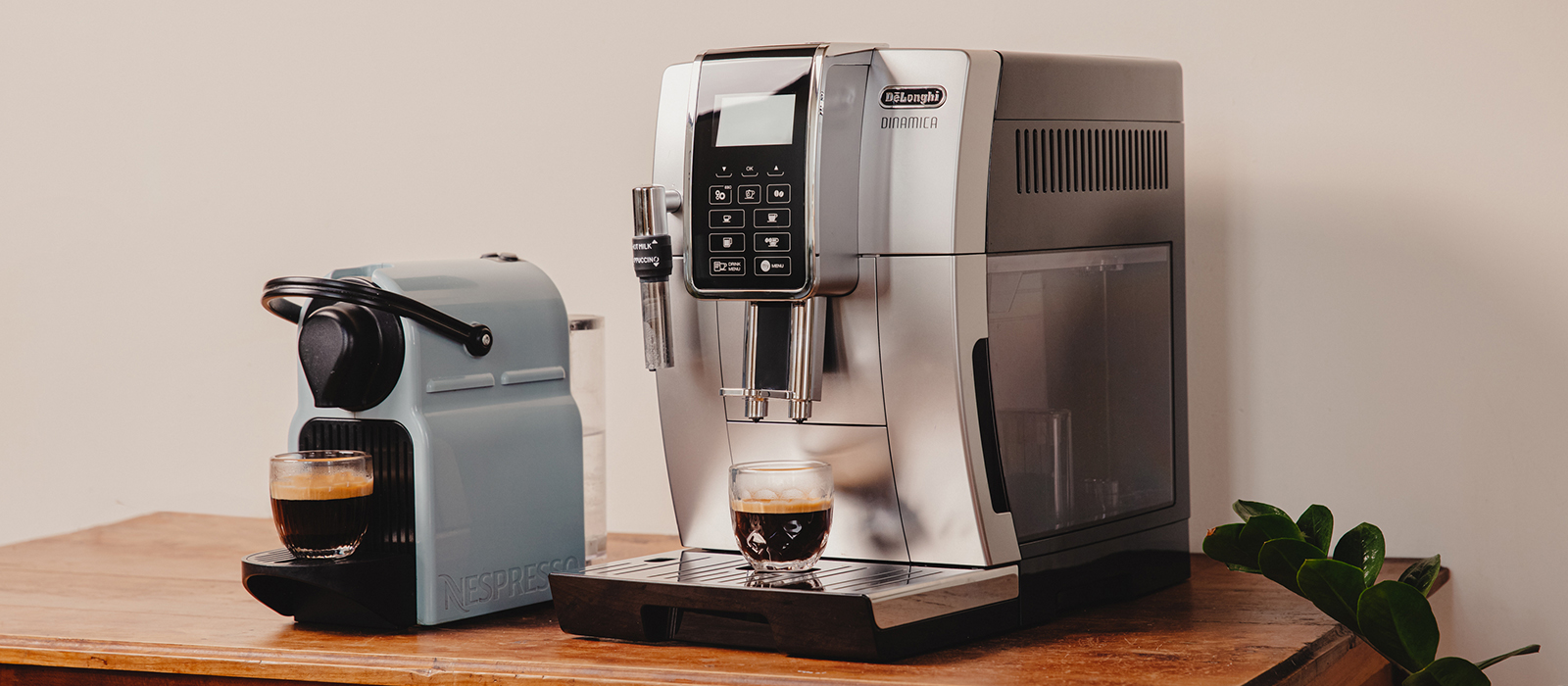 Choosing a coffee machine