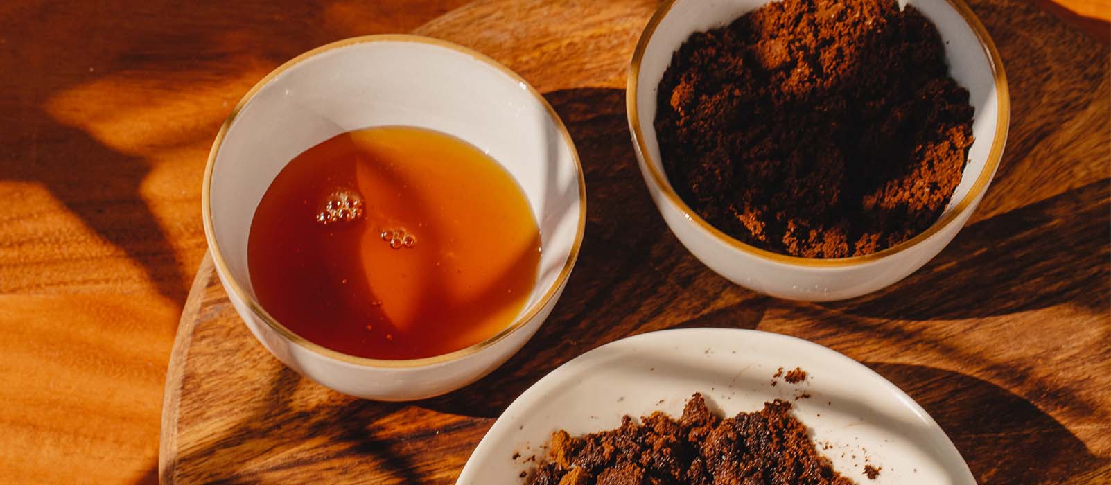 Wiederverwendung des Kaffeesatzes Pflege