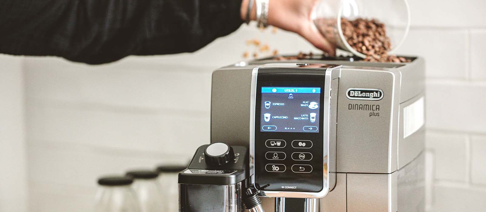 Un café plus chaud machine à café