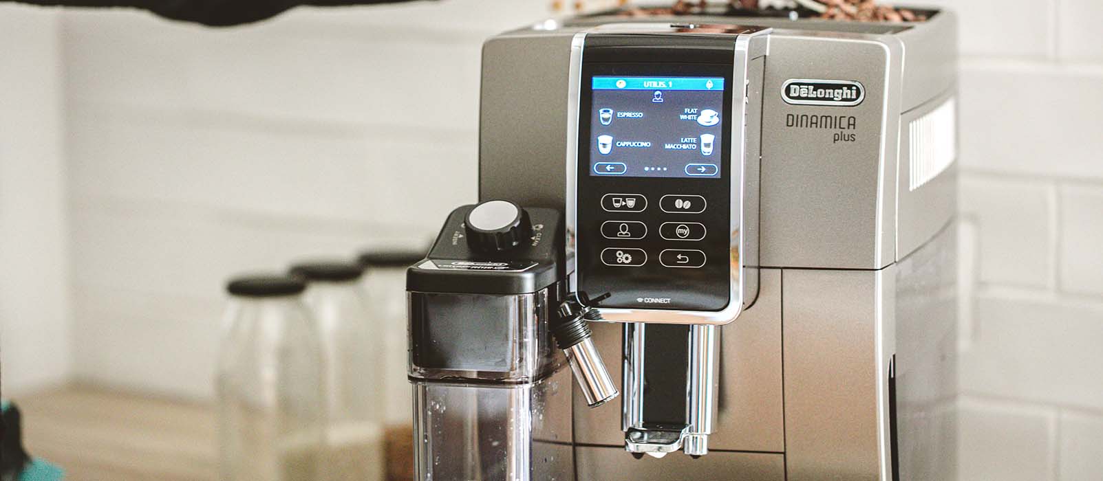 De'Longhi Dinamica Machine a Café Grain ECAM350.15.B, Machine