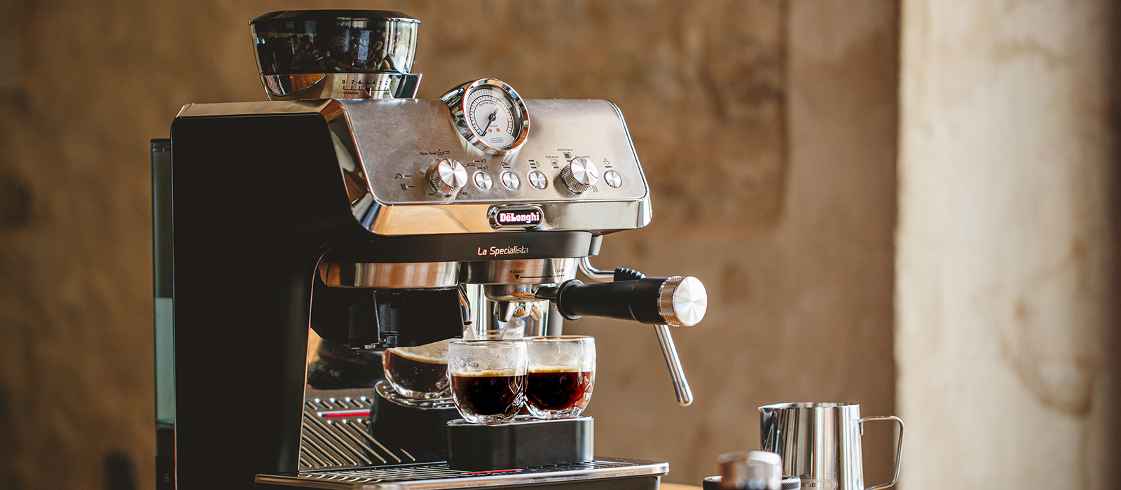Mechanical deals espresso machine