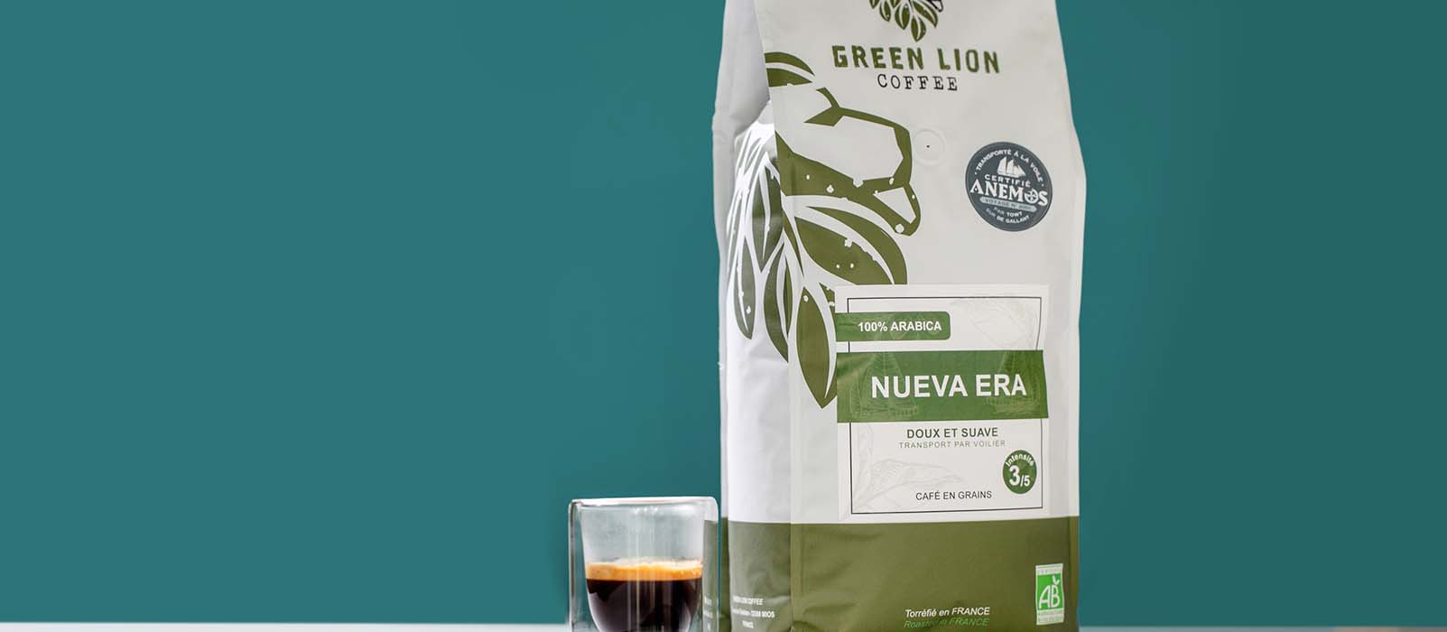 Café en grain Green Lion Coffee espresso