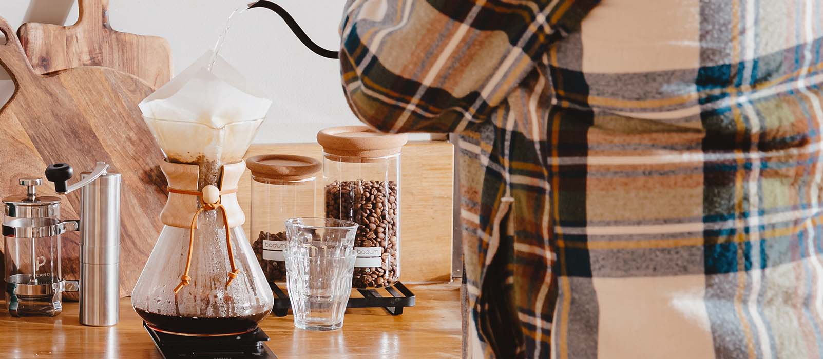 Préparation Chemex