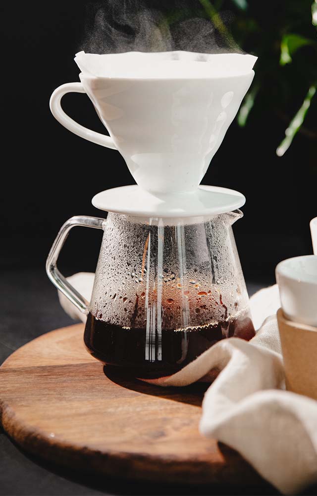 slow coffee cafetiere v60