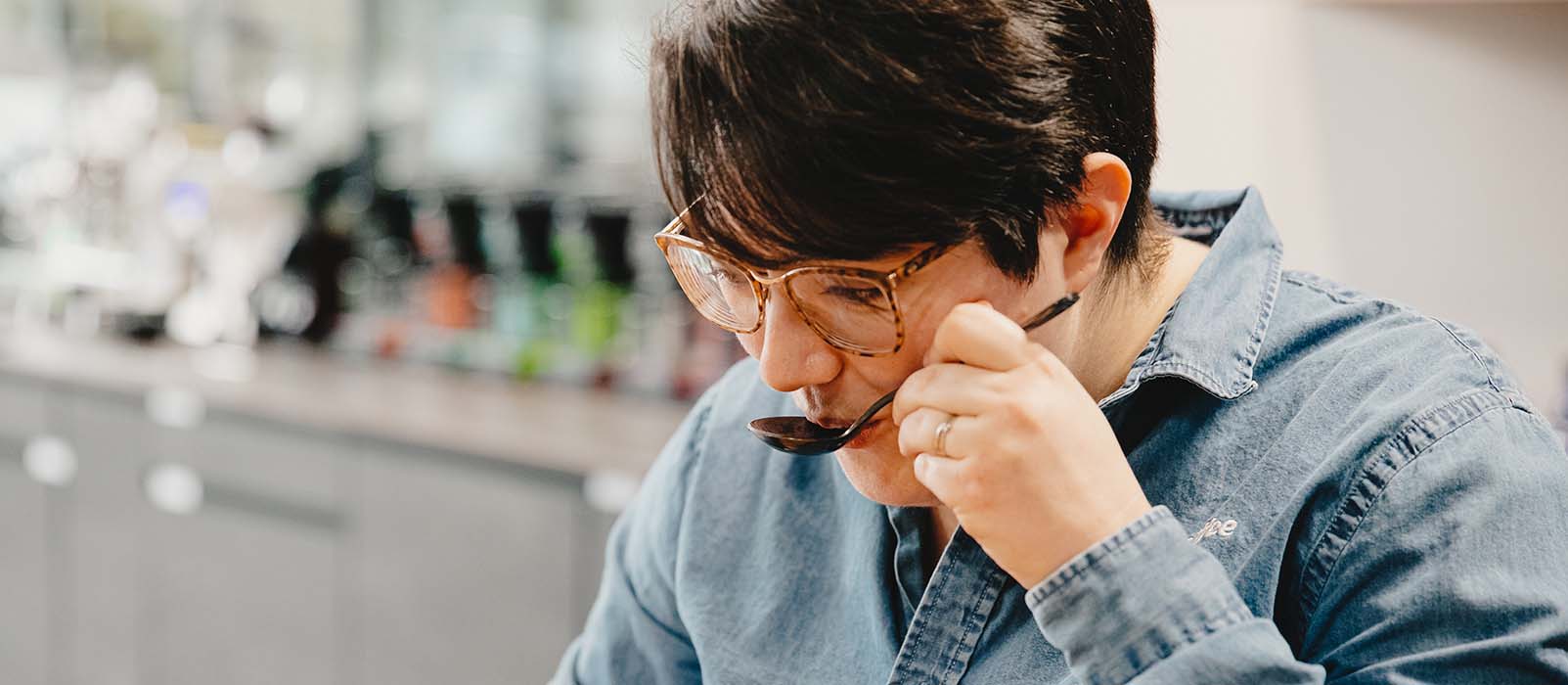 Cupping café au labo