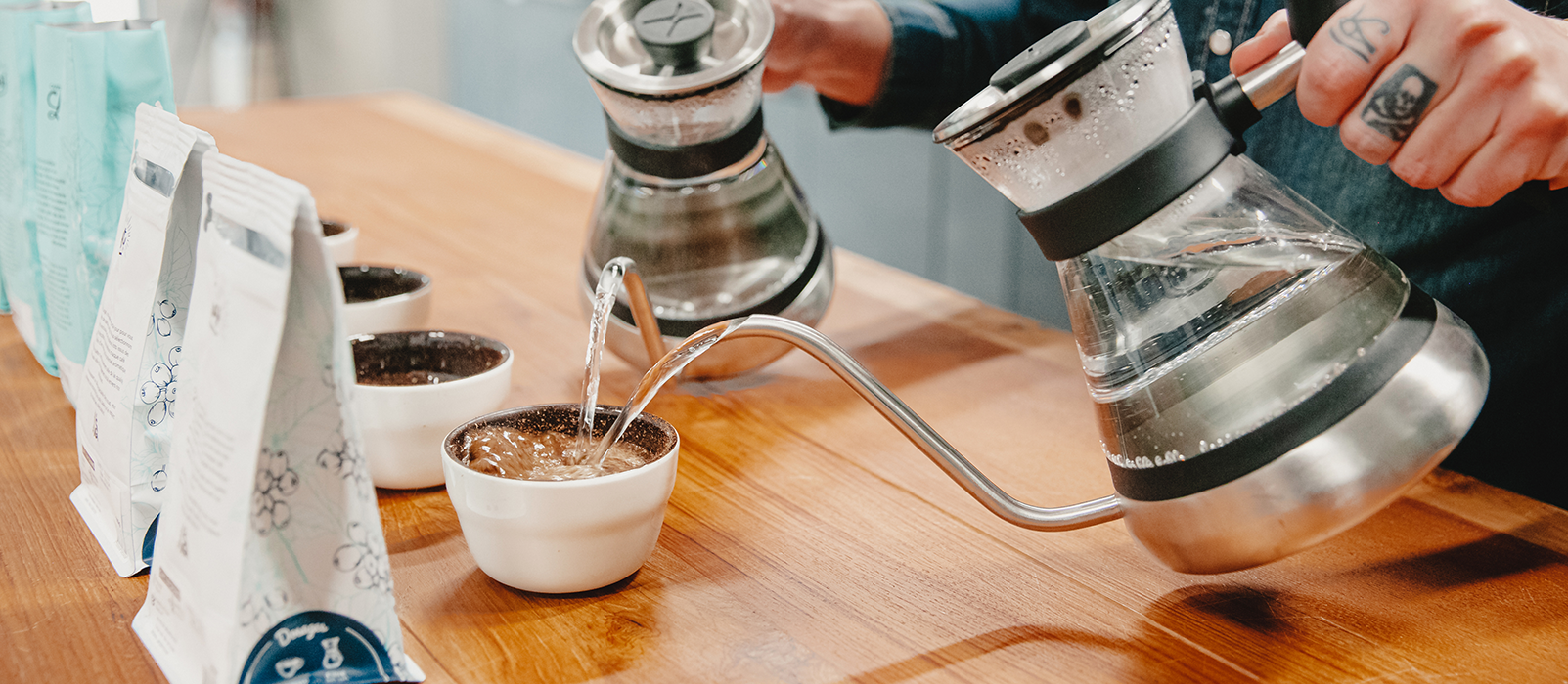 Cupping évaluation des cafés