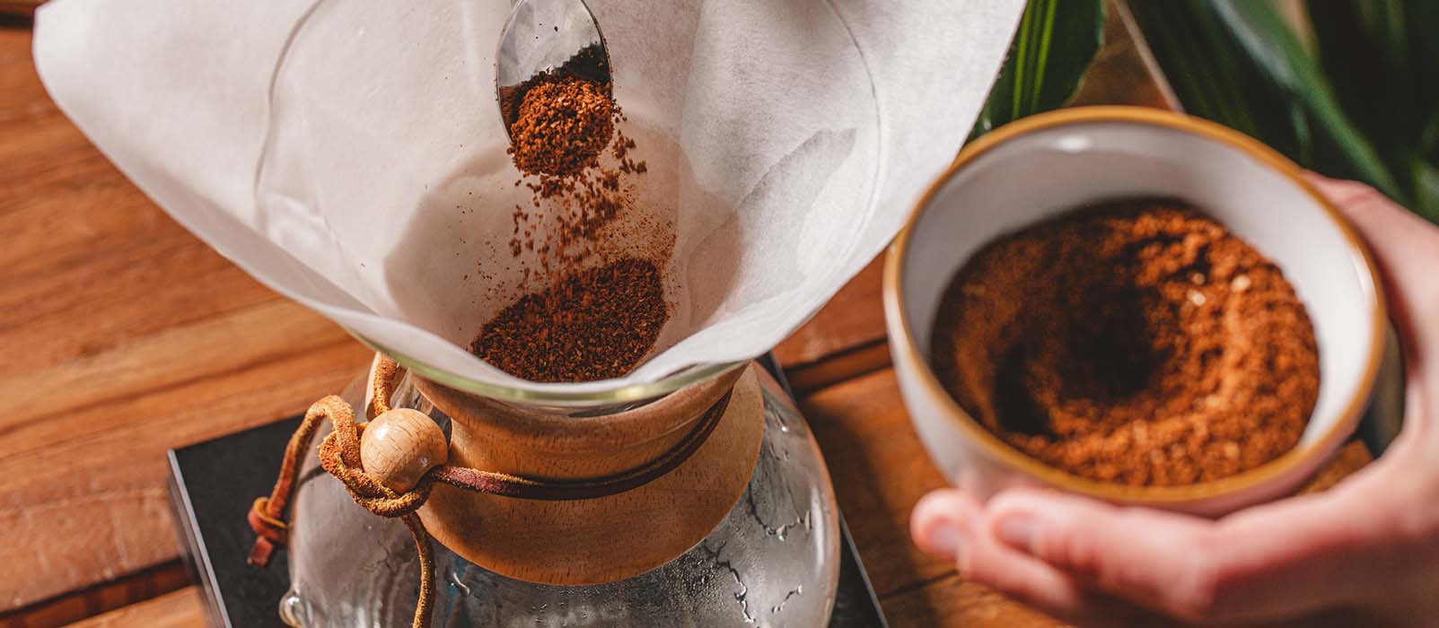 quelle taille de mouture cafe avec une chemex