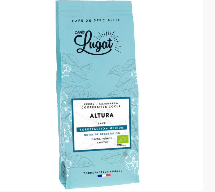 Café en grain - Altura - Cafés Lugat - 250g