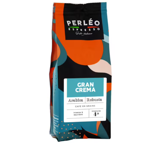 Café en grain - Gran Crema - Perleo Espresso 250g