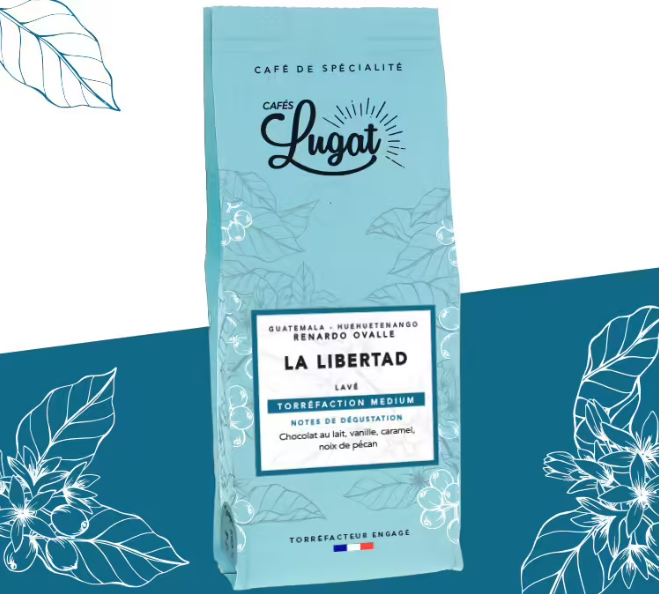 Café en grain - La Libertad - Cafés Lugat (250g)
