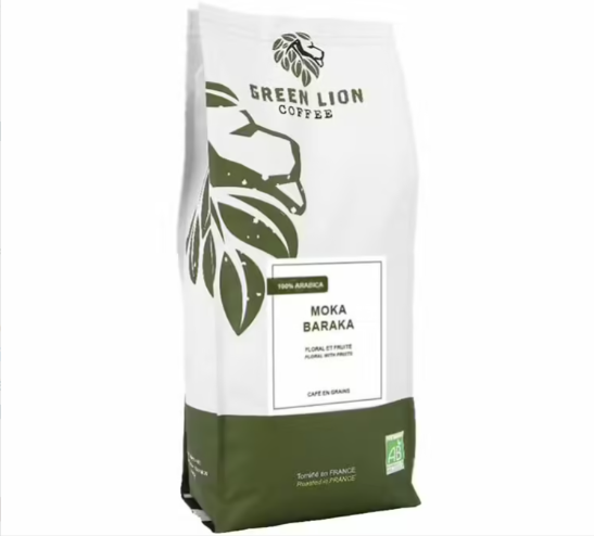 Café en grain - Moka Baraka - Green Lion Coffee 1kg