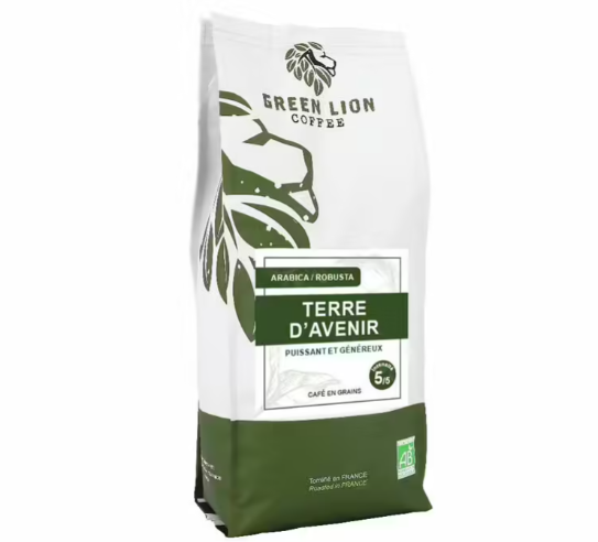 Café en grain - Terre d'avenir - Green Lion Coffee 1kg