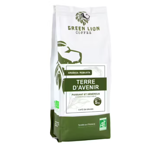 Café en grain - Terre d'avenir - Green Lion Coffee 250g