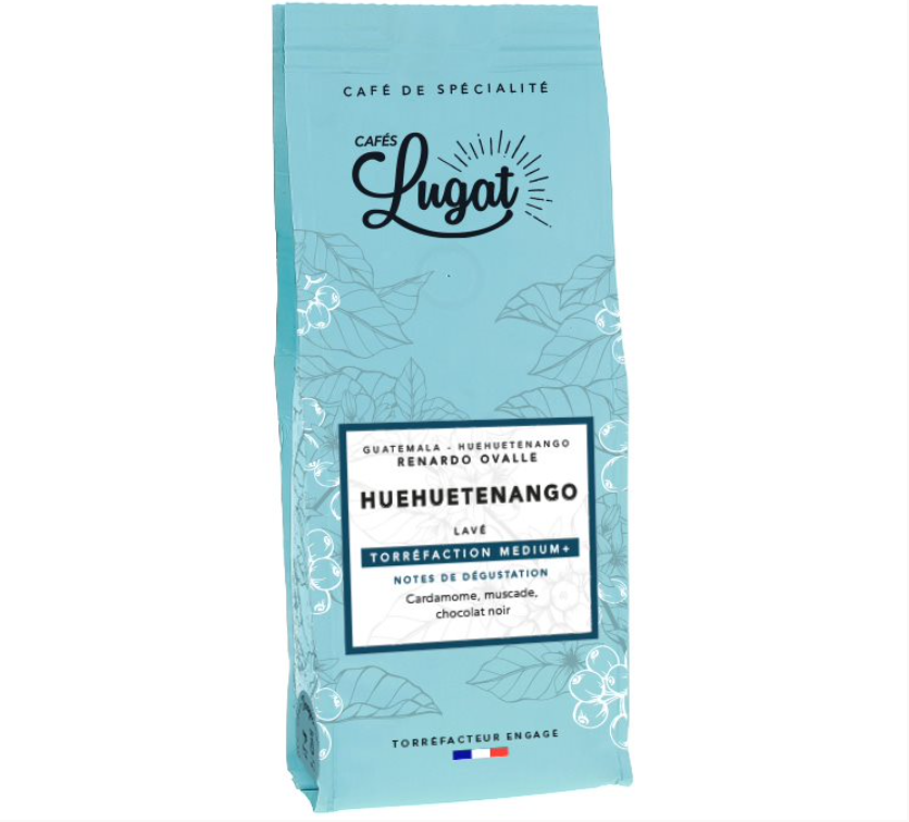 Café en grains - Huehuetenango - Cafés Lugat 250g