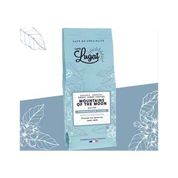 Café en grains - Mountains of the Moon - Cafés Lugat (250g)