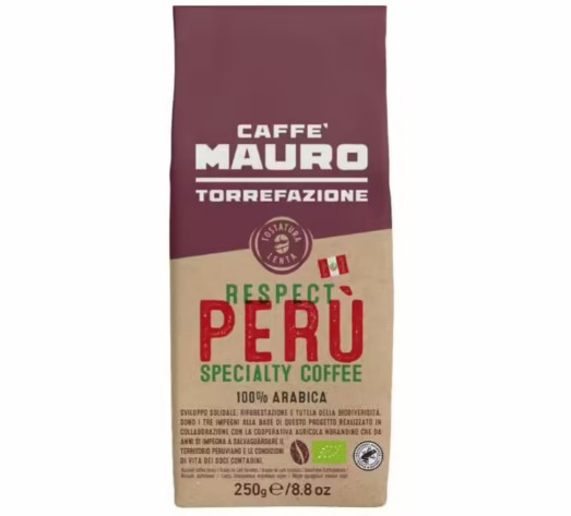 Café en grains Respect Peru Caffe Mauro