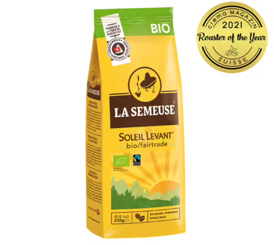Café en grains - Soleil Levant - La Semeuse 250g