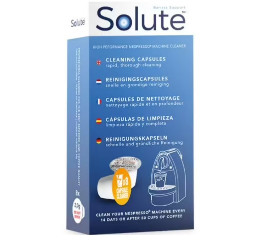 Solute capsules nettoyantes Nespresso