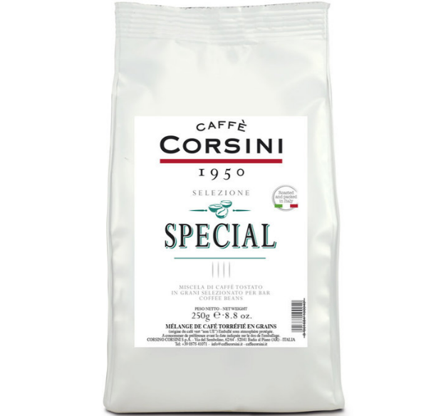 caffè corsini special bar coffee beans 250g