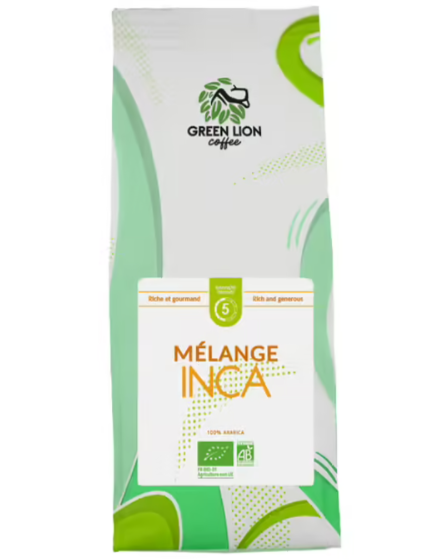 green lion coffee mélange Inca
