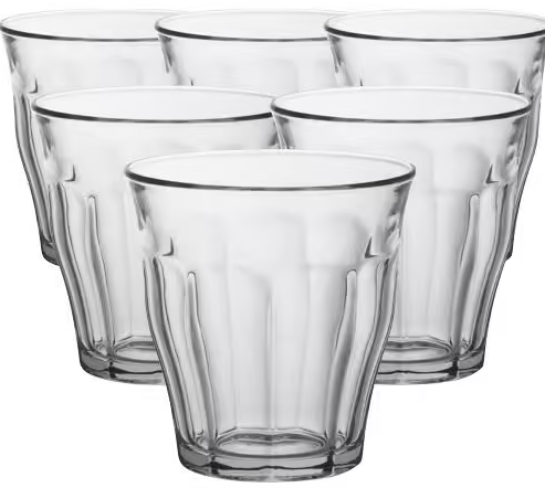 6 Verres Picardie 25cl - Duralex