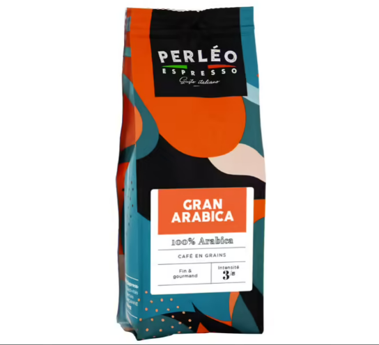 café en grains gran arabica perleo