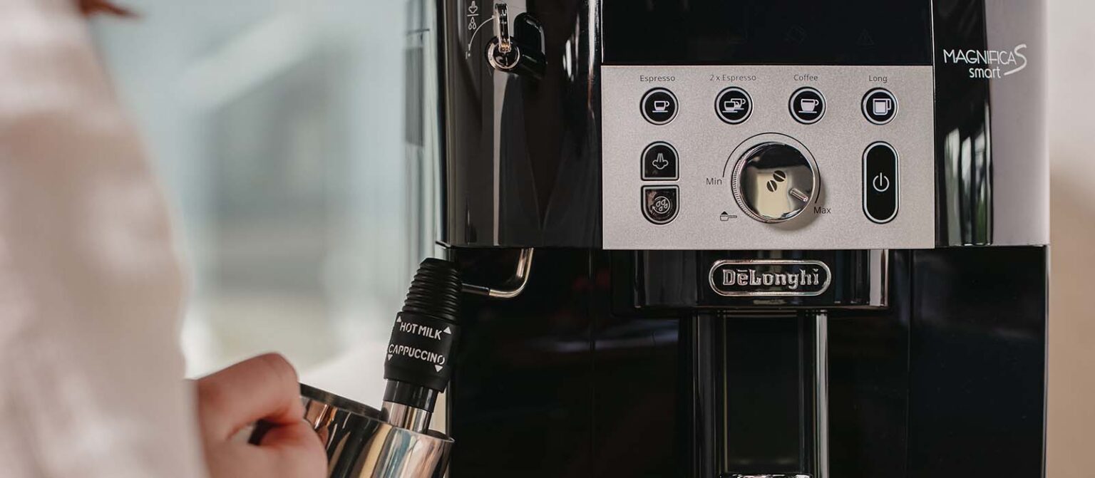 Détartrage DeLonghi Magnifica Smart les étapes
