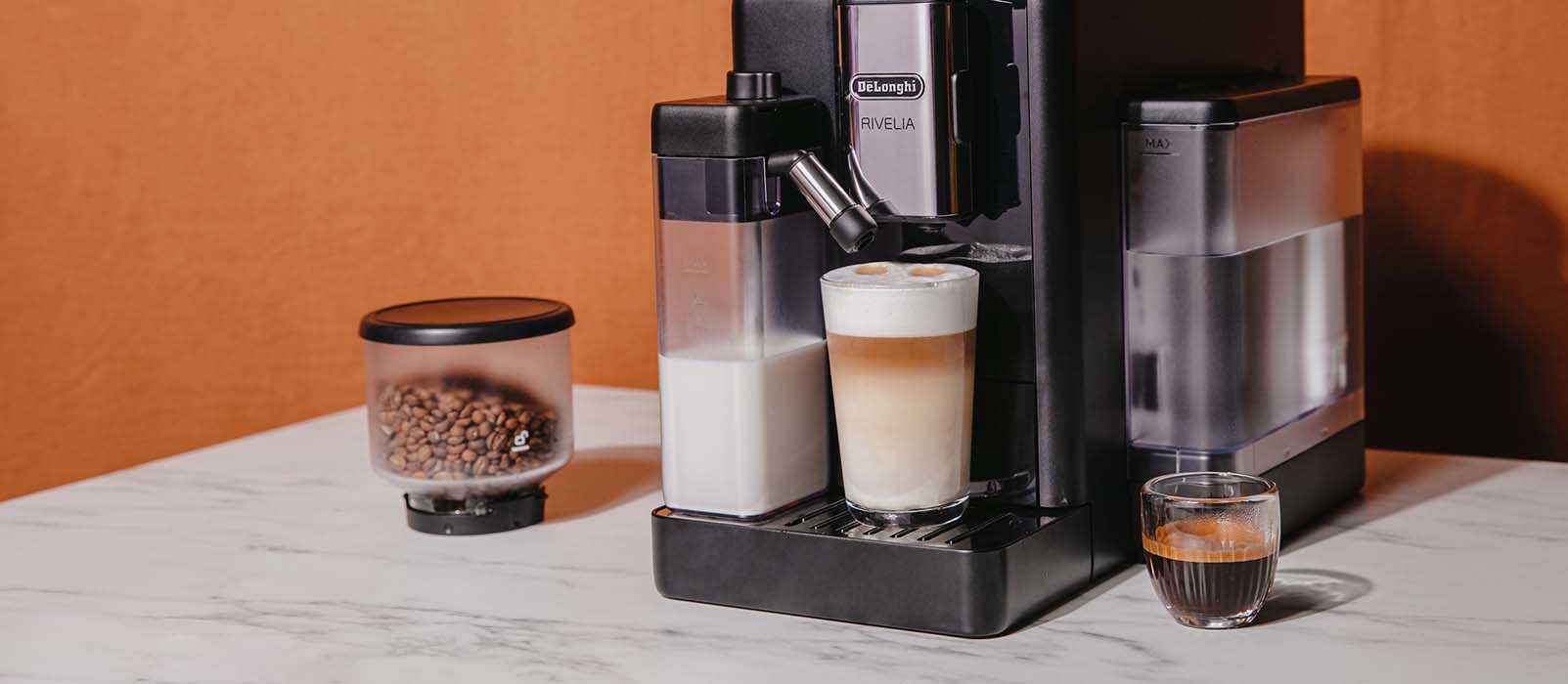 delonghi rivelia machine a cafe a grain