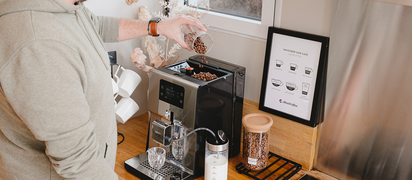 Machine à café en grains: fonctionnement, entretien et comment la