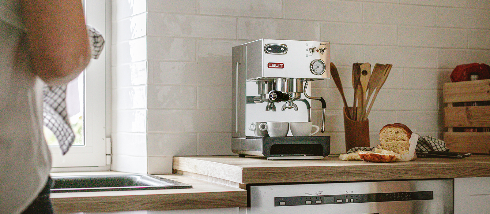 L'Expresso automatic, café moulu ou dosettes et pour faire un