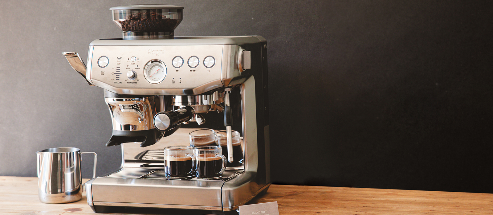 Manual espresso coffee maker_descaling