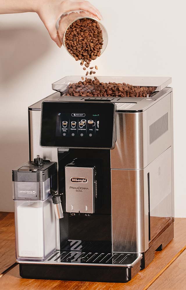 meilleure machine a cafe delonghi primadonna