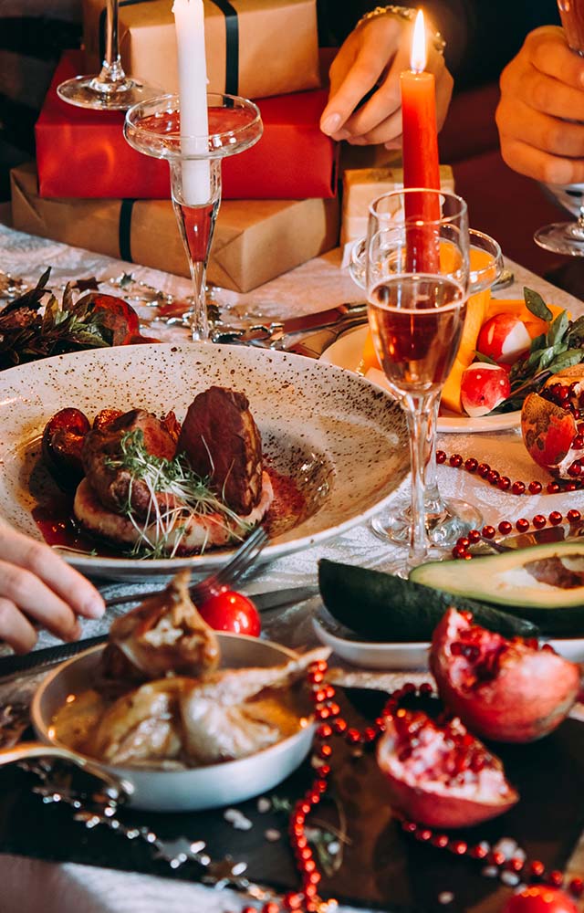 table de noel traditionnel