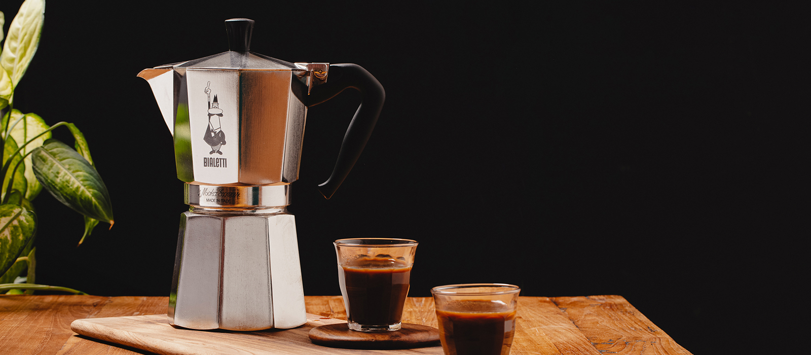 Stainless steel discount moka pot