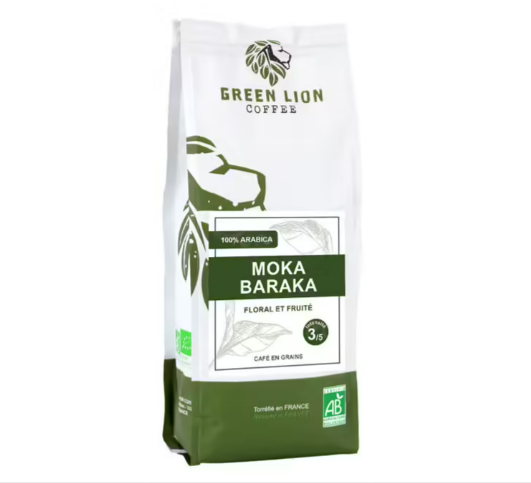 Café en grain - Green Lion - Moka Baraka