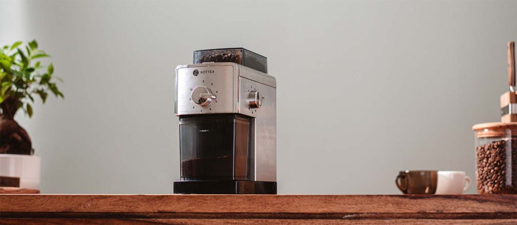 Moulin à Café électrique AMZCHEF - Meules Coniques 40 Mm, 48 Réglages, Capacité 250 G, Antistatique