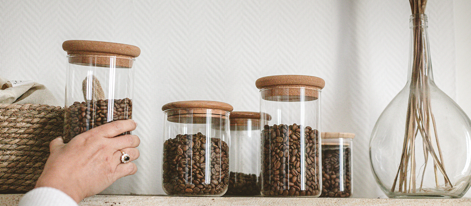 how many coffee beans per cup