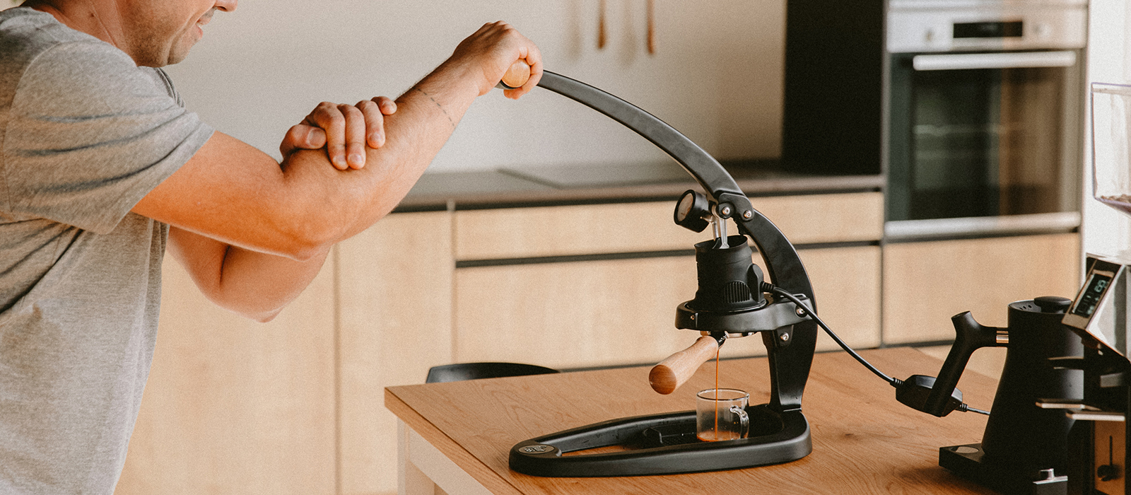 manual espresso machine