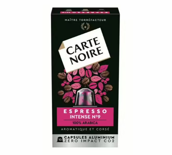 capsules expresso carte noire