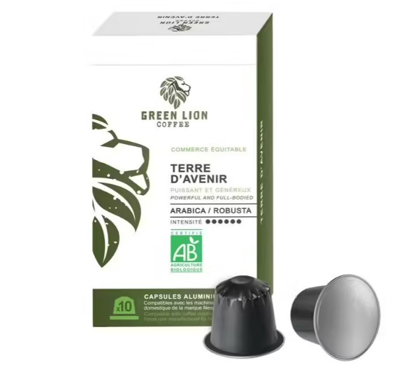 terre avenir green lion coffee