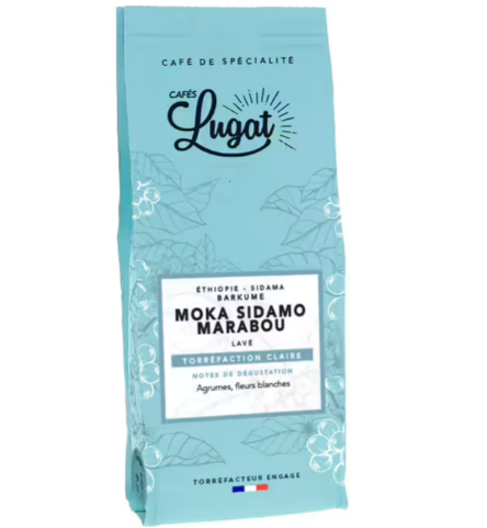 cafés lugat moulu moka sidamo marabou 250g