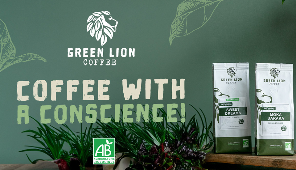 Green lion coffee