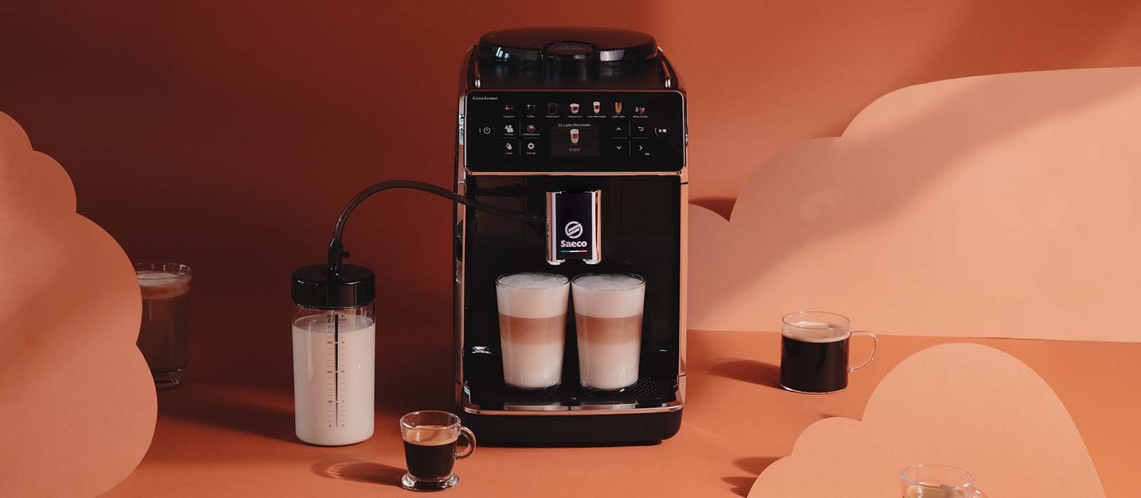 machine à café avec broyeur silencieux