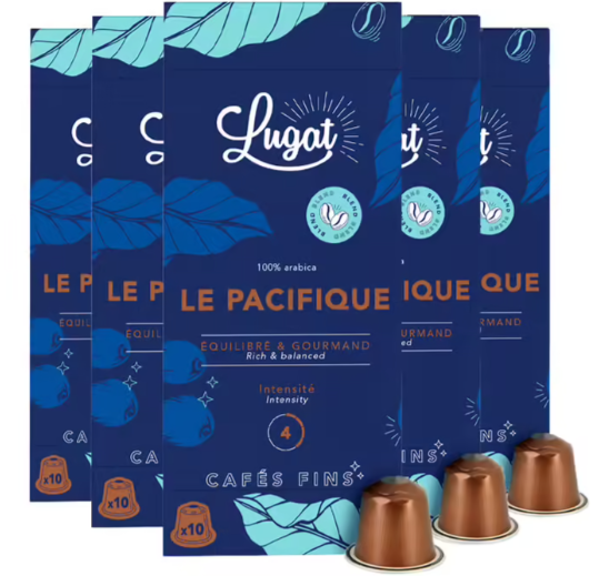 cafe lugat le pacifique capsules