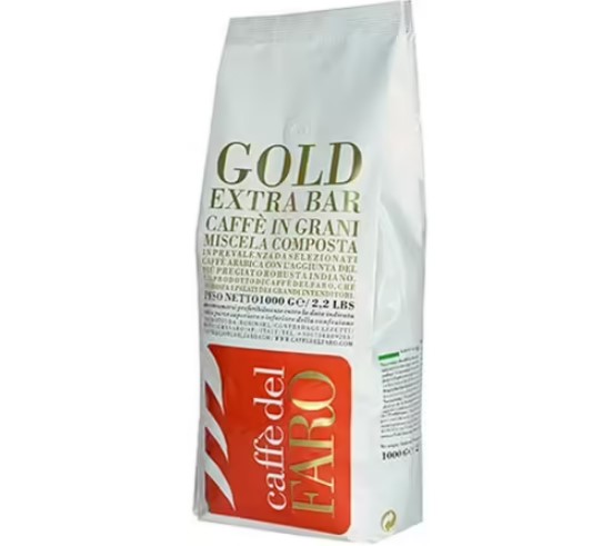 gold extra bar caffe del faro