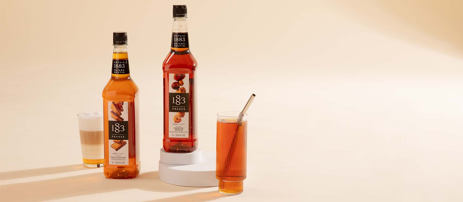 café frappé orgeat sirop orgeat
