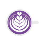Ube latte