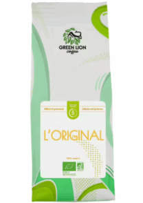 original green lion coffee