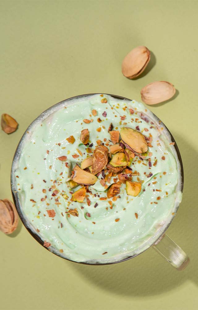 latte pistache recette